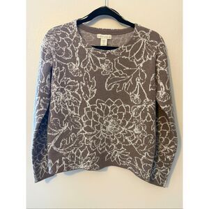 Cynthia Rowley Floral Sweater